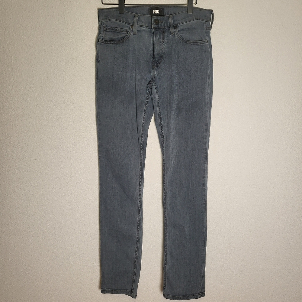 Paige Federal Slim Fit Denim Jeans in Marson Blue size 29